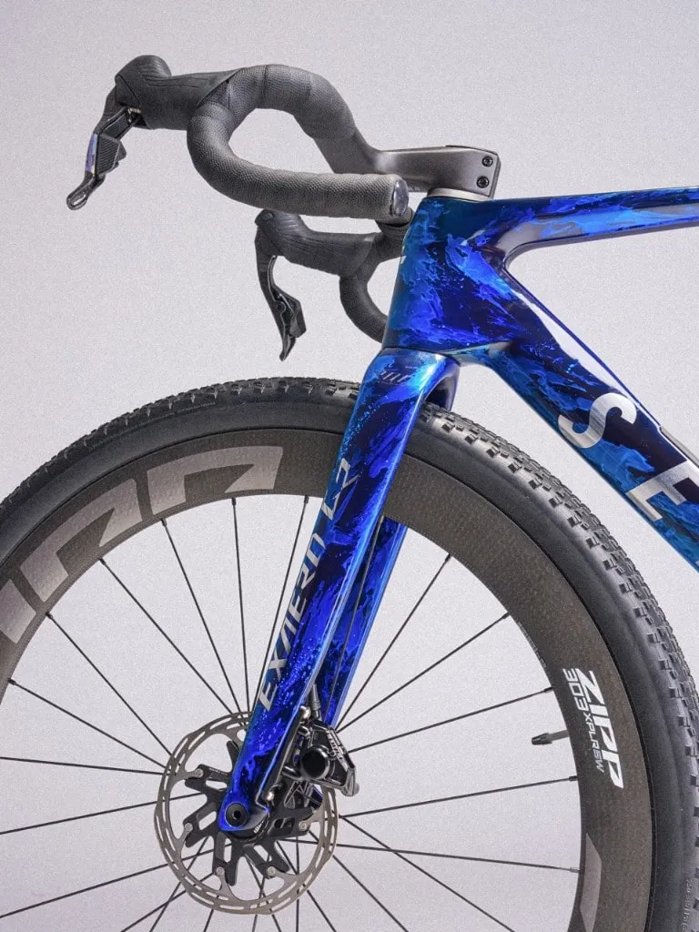 SEKA ExAero RDC GR front end with ZIPP 303 XPLR SW wheel